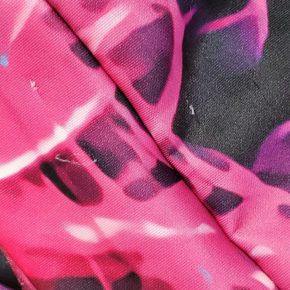 Neon Smoke Smog Print Pullover Hoodie 4XL unisex front pouch pocket psychedelic - Picture 9 of 10